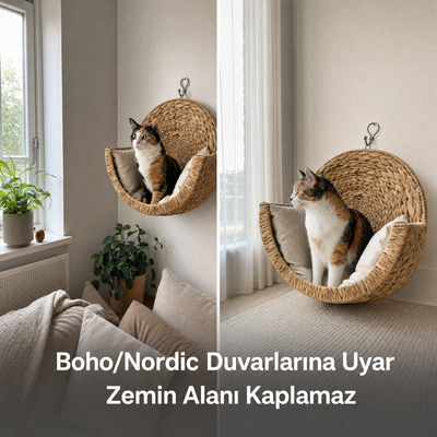 Miyav & Co Hasır Kedi Yatağı